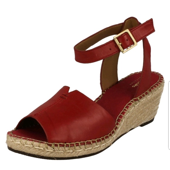 clarks women's petrina selma wedge sandal